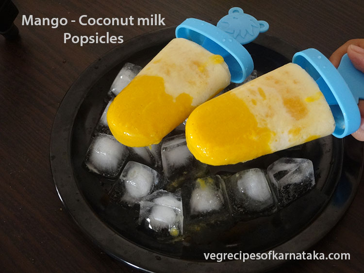 mango popsicle, mango ice candy