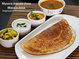 karnataka style masala dosa