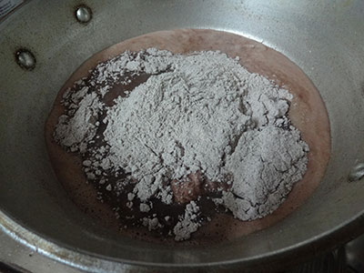 ragi flour for ragi mudde or ragi balls