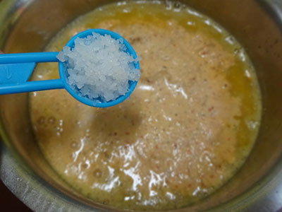 salt for mavina hannina sasive or mango gravy