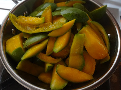 mangoes for mavina hannu palya or gojju