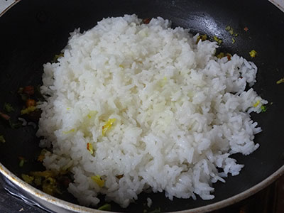 rice for mavinakai chitranna or mango rice