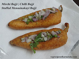 mirchi bajji recipe