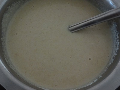 fermented batter for menthe idli or kadubu