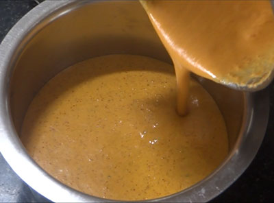 grinding for menthe tambuli or menthya tambli