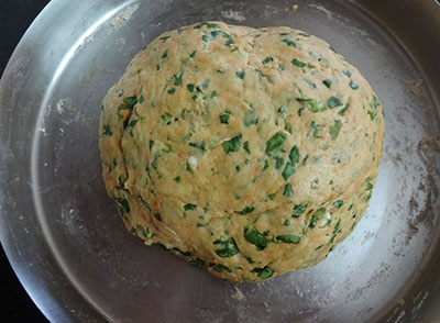 dough for methi paratha