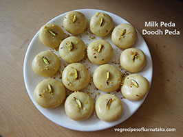 milk peda using condensed milk