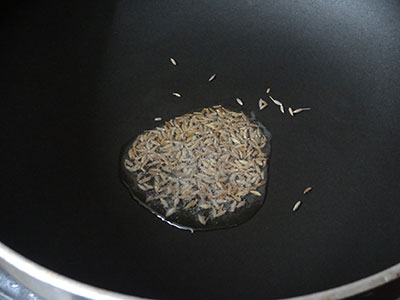 cumin seeds for pudina shavige or mint vermicelli
