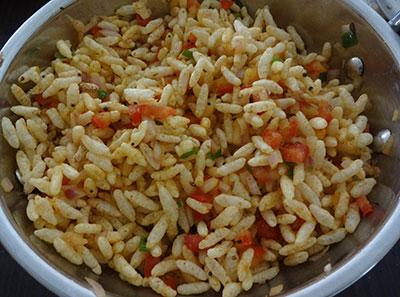 spicy puffed rice mixture for nargis mandakki