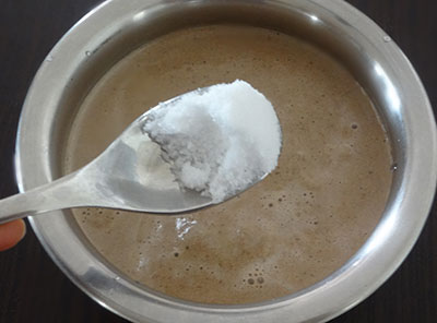 salt for nellikai thambli or amla raita