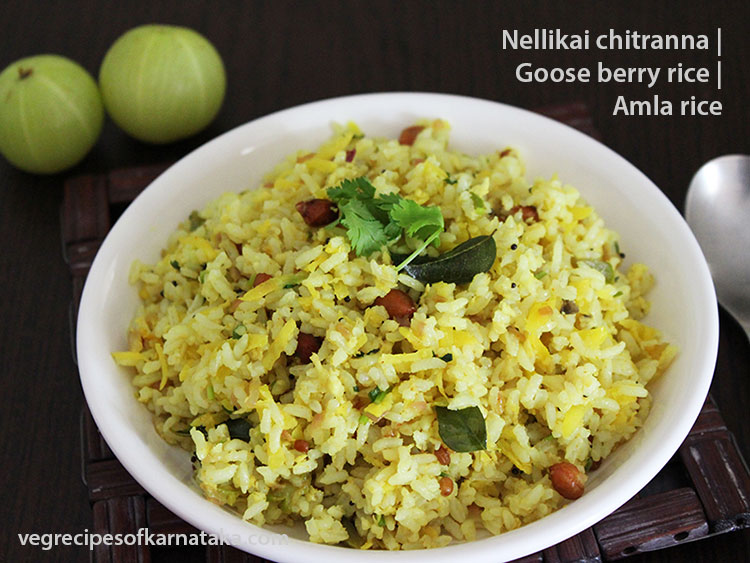 nellikai chitranna or amla rice