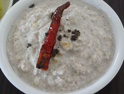 tempering nellikai chutney or amla chutney