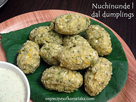 dal nuchinunde recipe