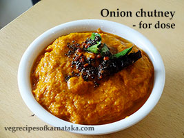 onion chutney for dose