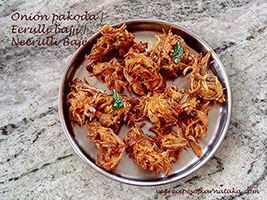 onion pakoda or eerulli bajji