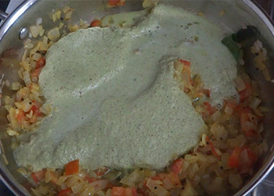 ground msala for onion sagu or eerulli sagu