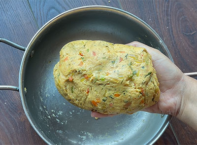 dough for onion tomato paratha or masala chapati