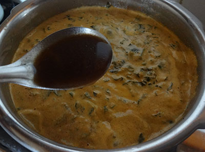 tamarind for palak sambar