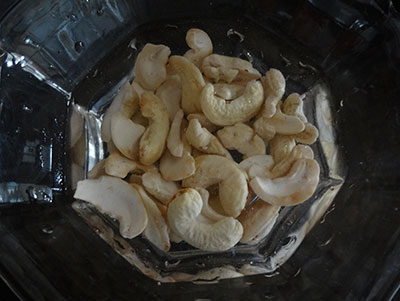 cashews for paneer butter masala