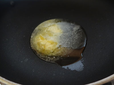 butter and oil for paneer butter masala