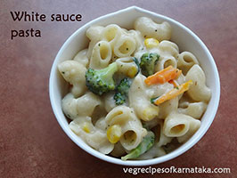 white sauce pasta