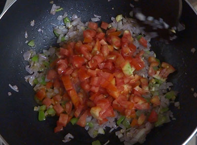 tomato for pav bhaji recipe