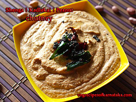 peanut or shenga chutney