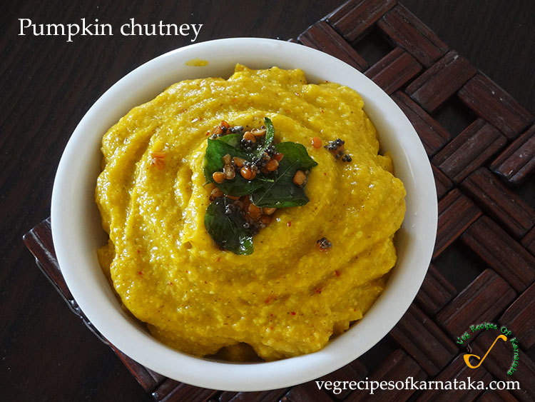 pumpkin or sihi kumbalakai chutney