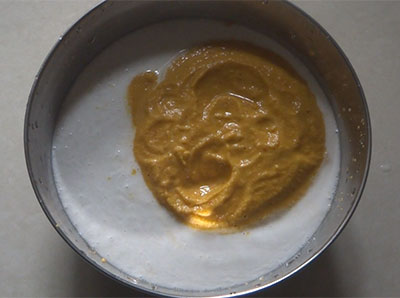 batter for cheenikai dose or pumpkin dosa