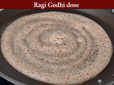 ragi godhi dose recipe