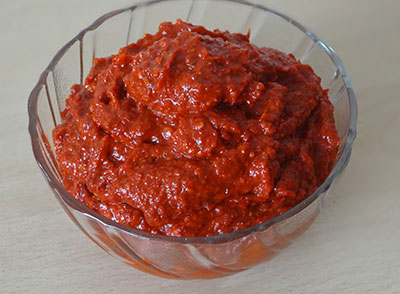 ranjaka using dry red chili