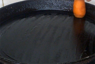cast iron pan for rava onion dosa or rava onion dose