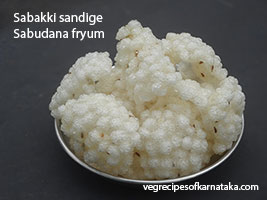 sabbakki sandige recipe