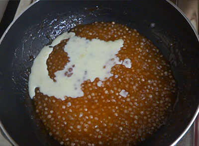 khova for sabudana halwa or sabbakki halwa