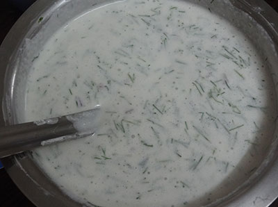 pan for making sabsige soppu paddu