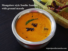 mangalore cucumber sambar recipe