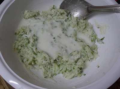 curd for cucumber paddu or southekai guliyappa