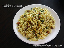 dry or sukha girmit recipe