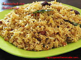 tamarind rice or huliyanna recipe