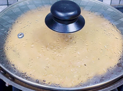 cooking thapale or togari bele dose or toor dal dosa recipe