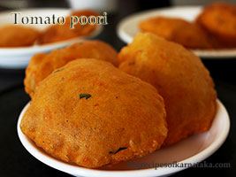 tomato poori recipe