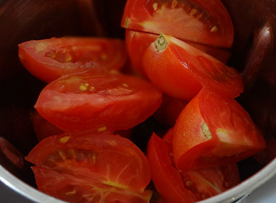 tomato for simple tomato rasam or saaru