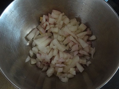 onion for tomato salad