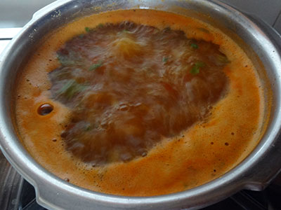 boil udupi or mangalore rasam or saaru