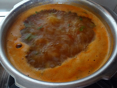 boil udupi or mangalore rasam or saaru