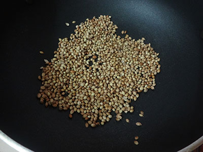 coriander seeds for vangi bath powder