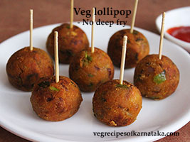 veg lollipop recipe