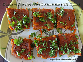 Jhunka vadi recipe