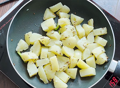cumin seeds for aloo jeera or potato fry recipe