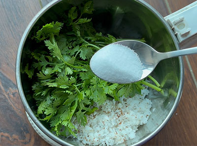 salt for masale avalakki or masala poha recipe